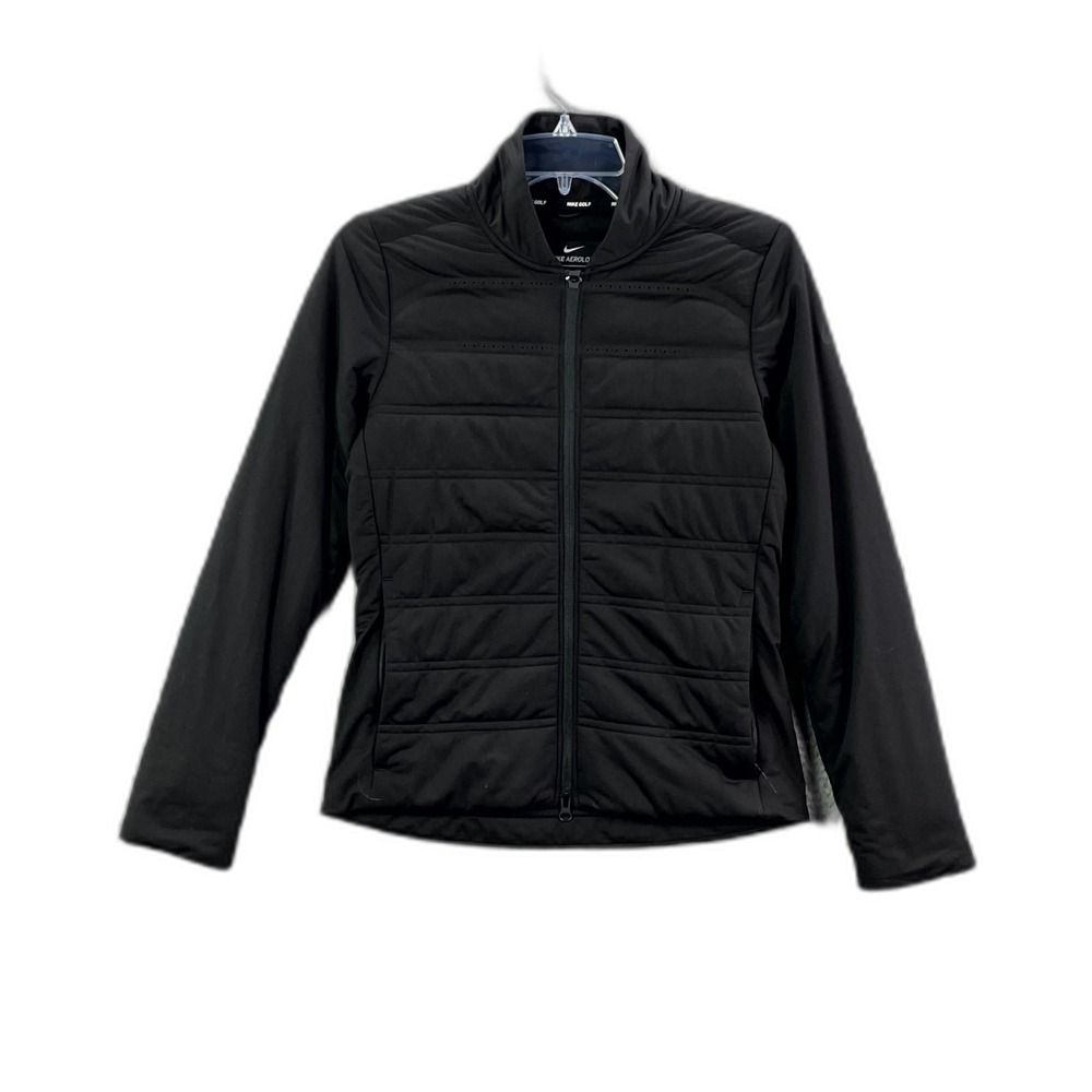 Nike AeroLoft Golf Jacket Womens XS Full Zip Sportswear Performance Athleisure